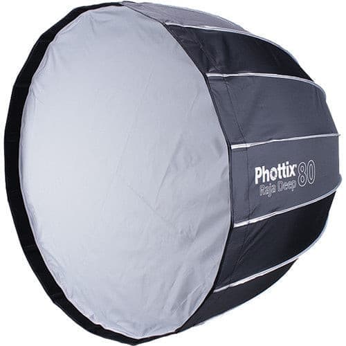 Phottix Raja32 Deep Parabolic Quick-Folding Softbox 32'' (80cm).