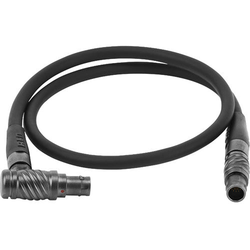 Red LCD/EVF Cable Right-To-Straight 18''.
